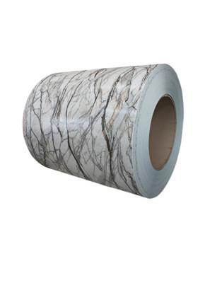 Old Tile Printeched PPGI Prepainted Steel Coil Grain Pattern PPGI Steel Coil
