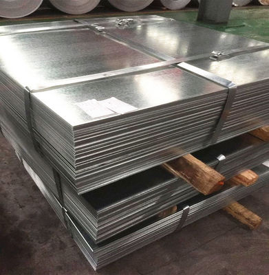 GI GP Galvanized Steel Plain Sheet Plate DX51D Z200 2.5mm Thickness
